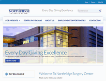 Tablet Screenshot of northridgesc.com